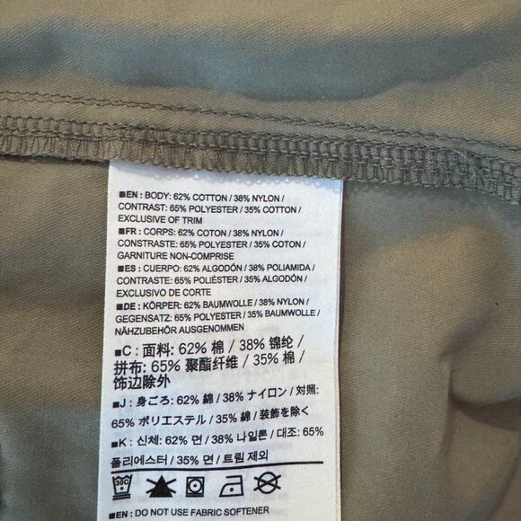 Arc'teryx Waylay Canvas Jacket Mens Large Grey/Beige Full-Zip Hooded - Picture 7 of 9